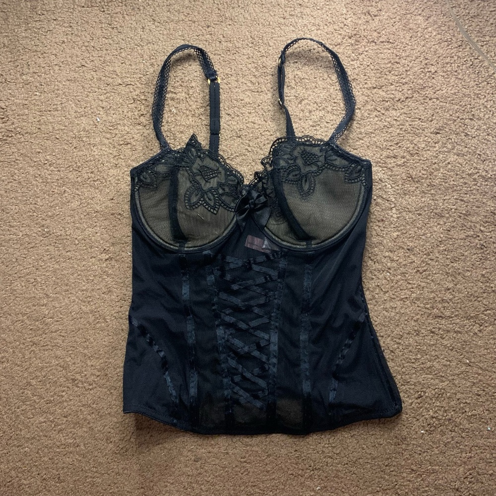 Women's Victoria Secret Very Sexy Black Corset
